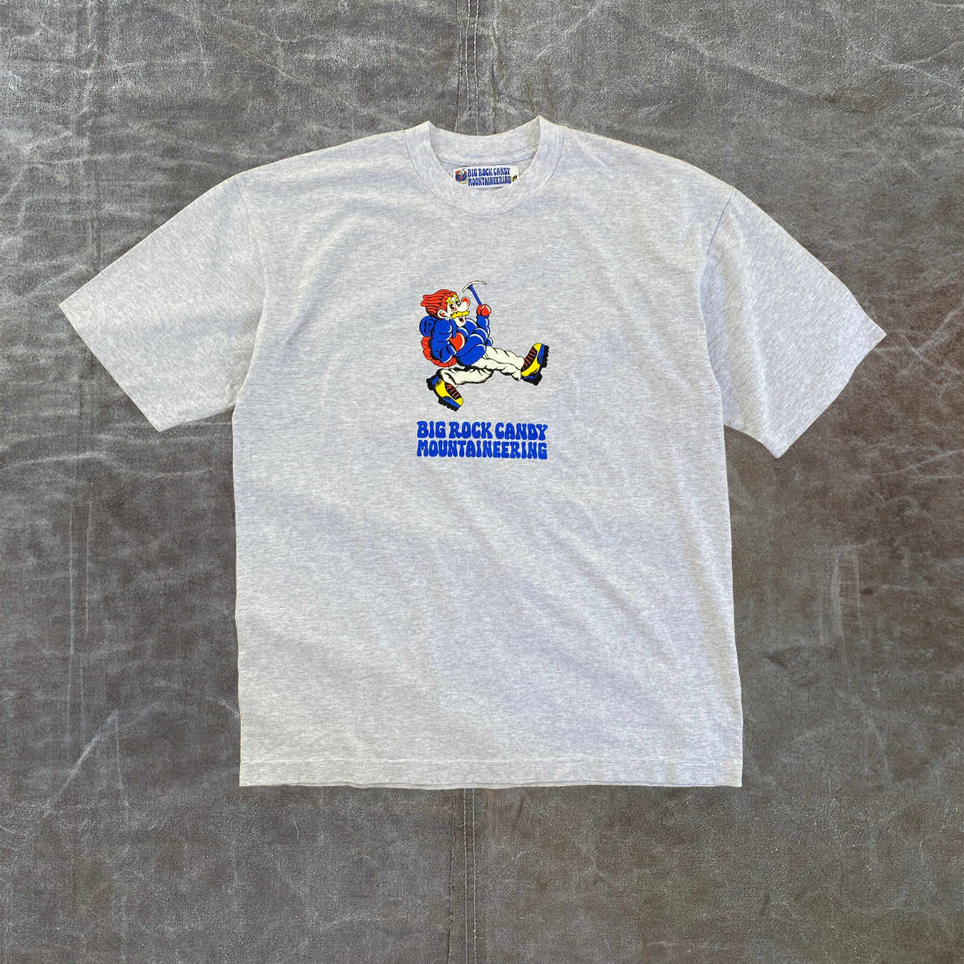 Wayne Logo Tee - Salt & Pepper