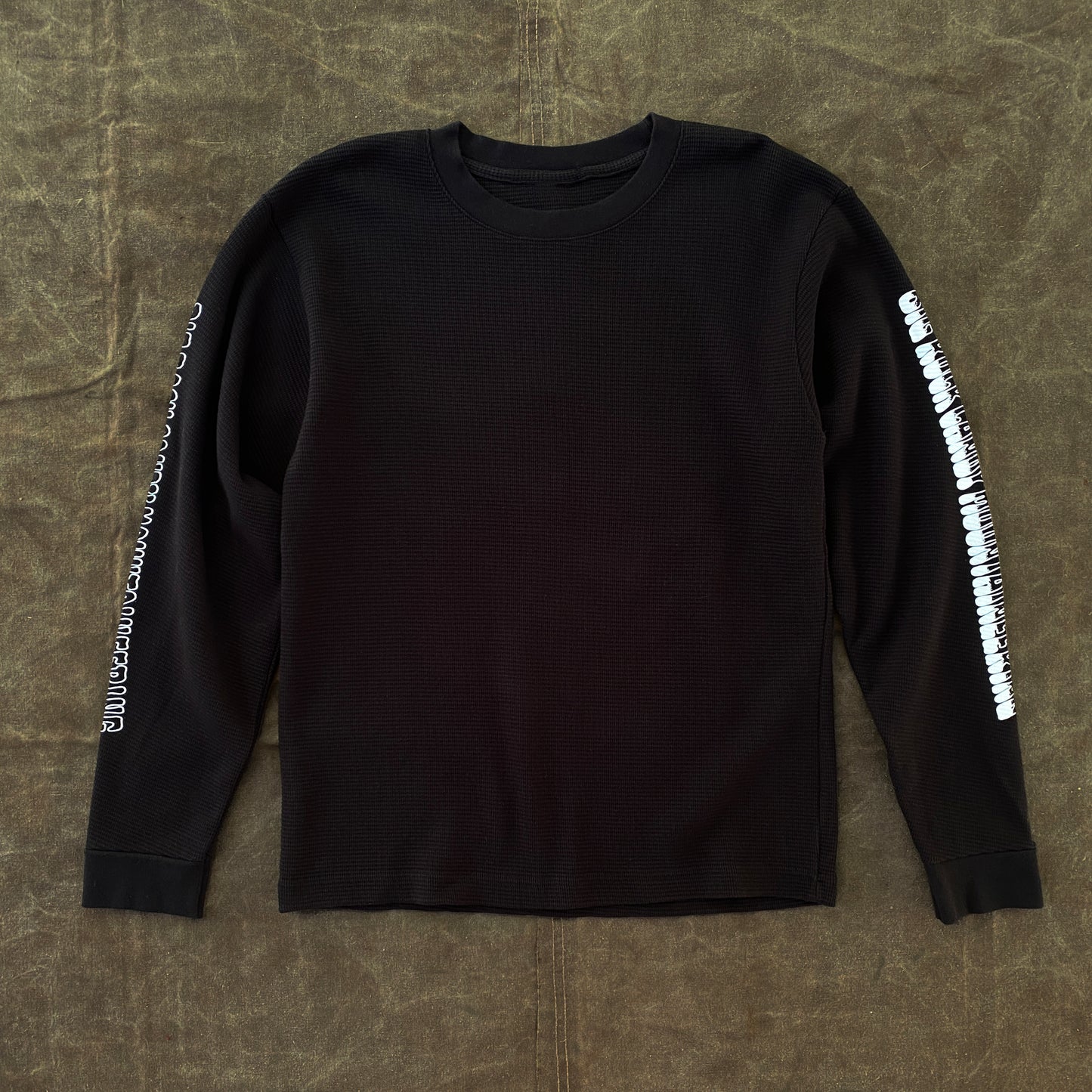 Gradient Logo Waffle Thermal - Black Licorice