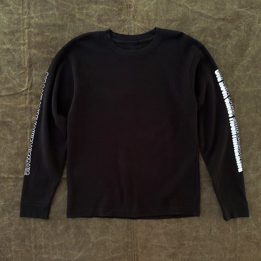 Gradient Logo Waffle Thermal - Black Licorice